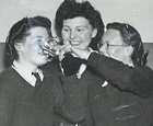 Potton land girls enjoying themselves